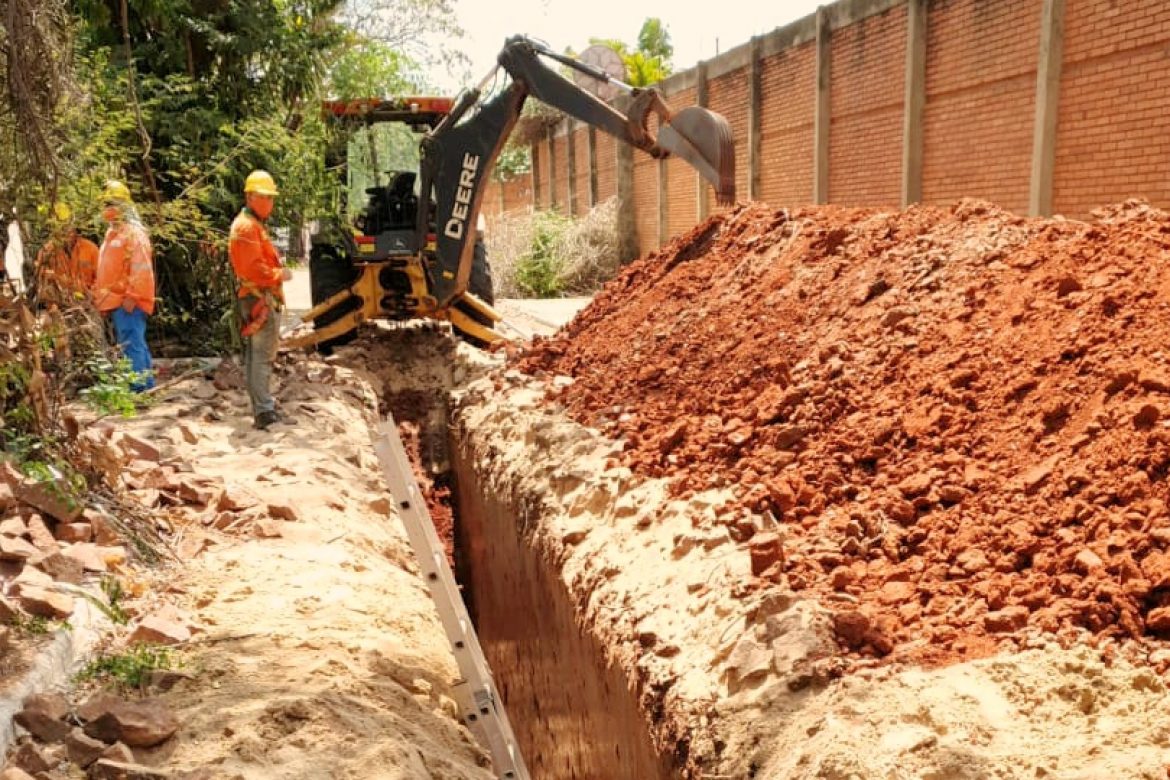 En progreso - Construcción Colectores Secundarios de Alcantarillado Sanitario para el Ayuntamiento de Fernando de la Mora 1