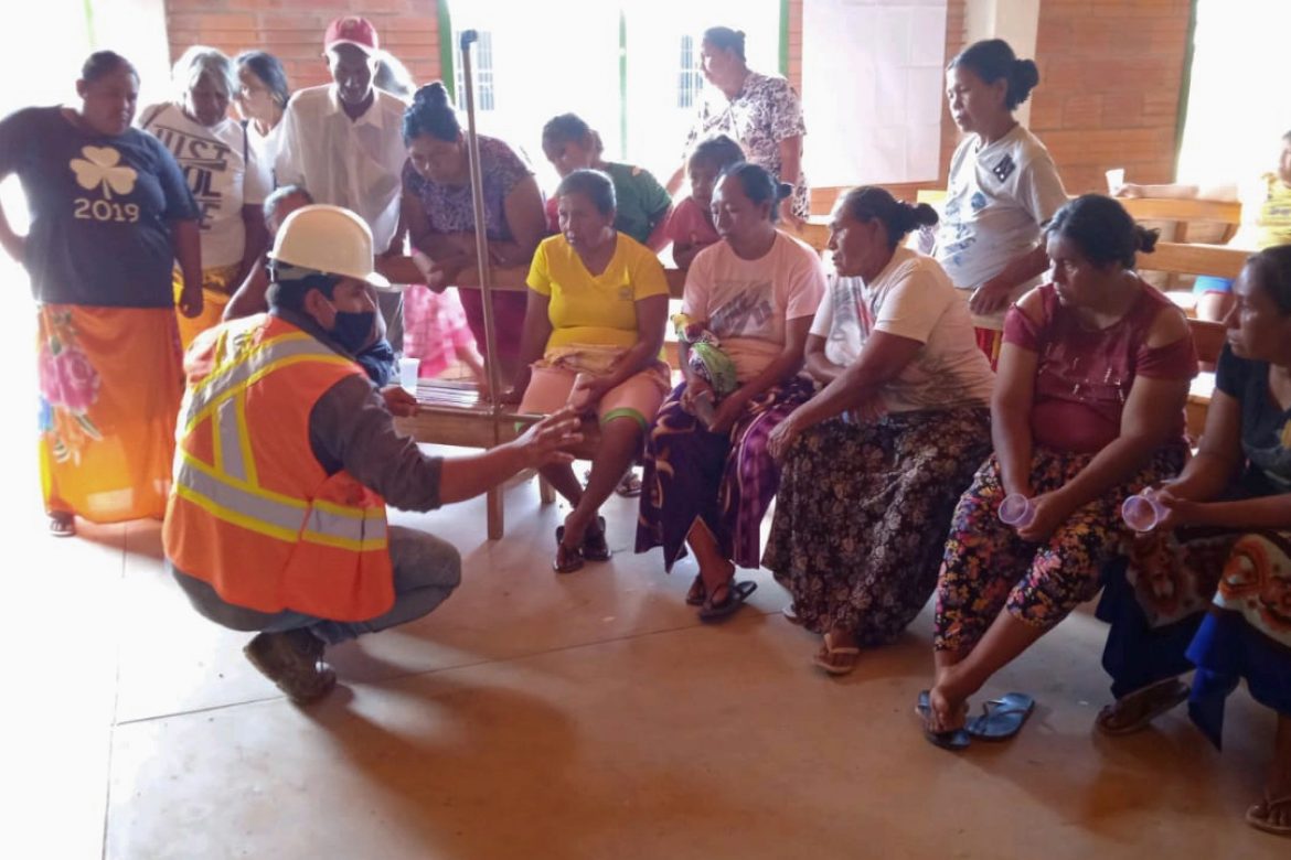 En progreso - Construcción de redes de abastecimiento de agua potable a comunidades nativas y localidades más pequeñas beneficiadas por el proyecto del Acueducto del Chaco Central 1