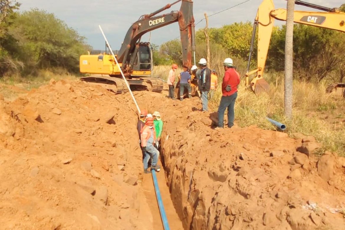 En progreso - Construcción de redes de abastecimiento de agua potable a comunidades nativas y localidades más pequeñas beneficiadas por el proyecto del Acueducto del Chaco Central 4