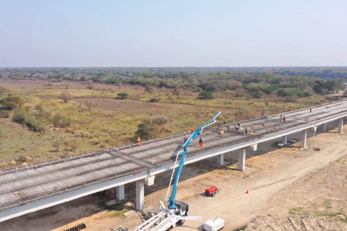 En progreso - Rehabilitación y pavimentación del tramo de desvío Alberdi - Pilar, Obra 2: Río Tebicuary - Pilar (38,44 km) y acceso a la Ciudad de Pilar (4,33 km), Departamento de Nembucú 1