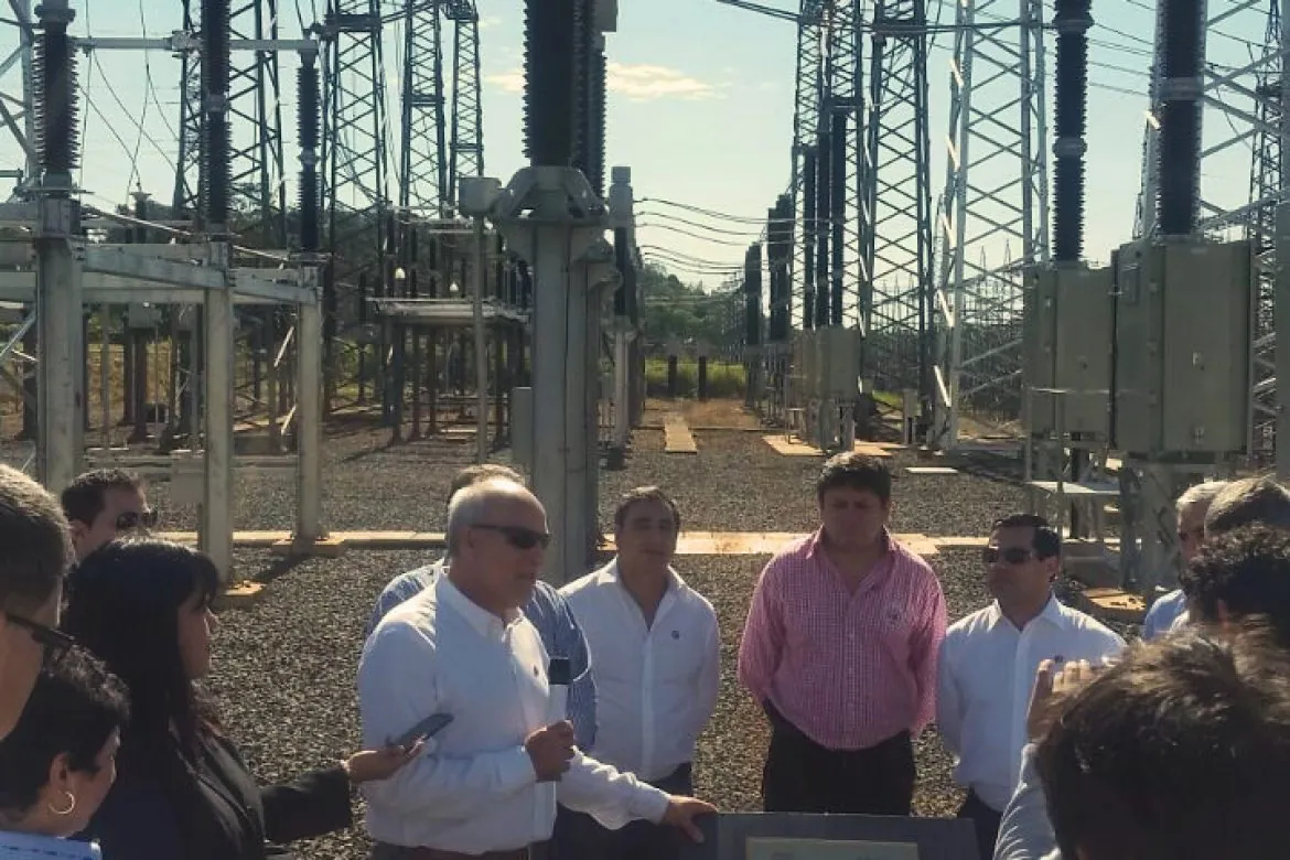 Energi╠üa - Construccio╠ün de la li╠ünea de transmisio╠ün 2 ├ù 220 kv Acaray - Presidente Franco y ampliacio╠ün de subestaciones Acaray y Presidente Franco 2
