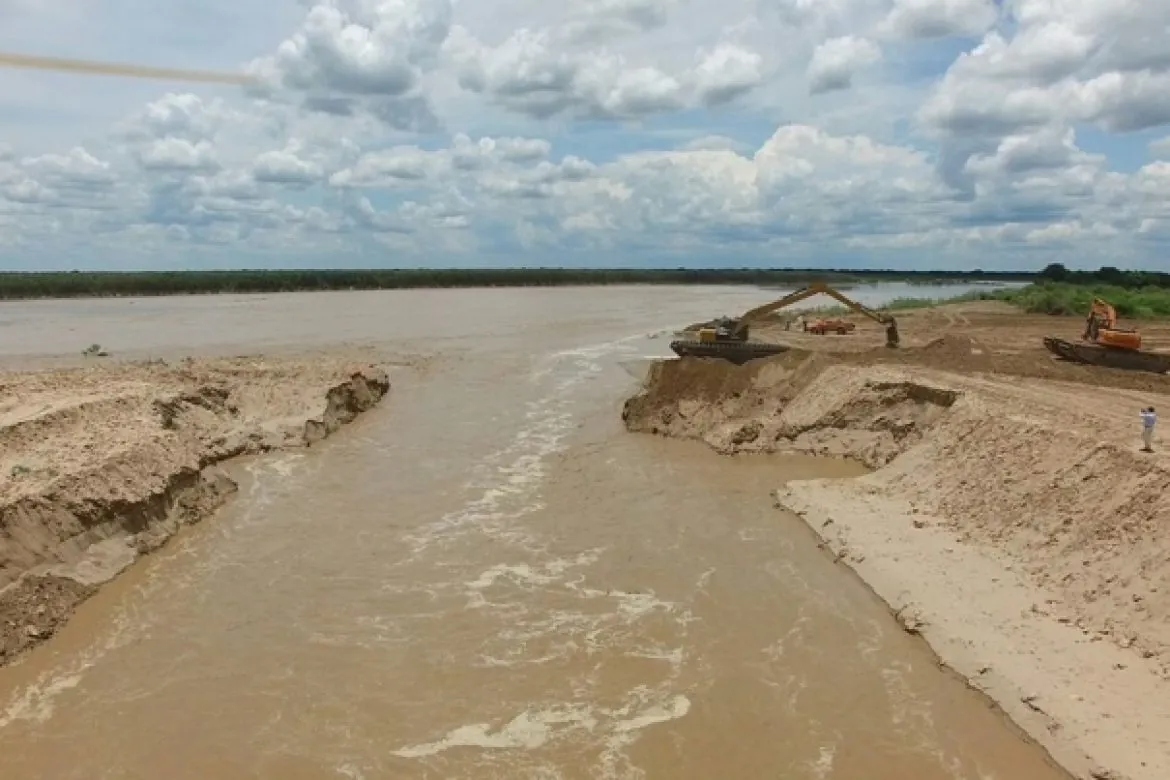 Saneamiento - Ampliacio╠ün y profundizacio╠ün de la toma de agua del Ri╠üo Pilcomayo 7