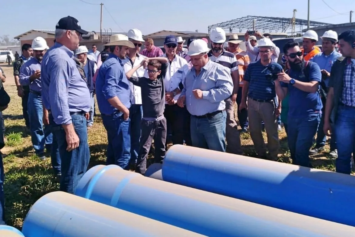 Saneamiento - Construccio╠ün de aductores, centros de distribucio╠ün y estaciones de bombeo en el Chaco Central - Fase II 2