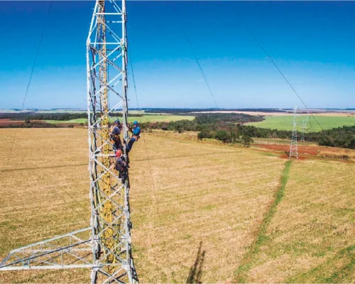 Obra LT 220kV_Km 30 Santa Rita