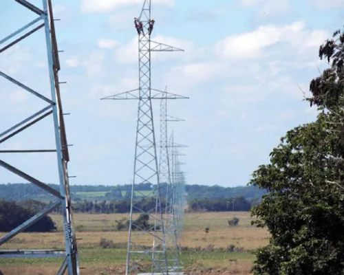 Torres de transmisio╠ün 220 KV_Santani╠ü
